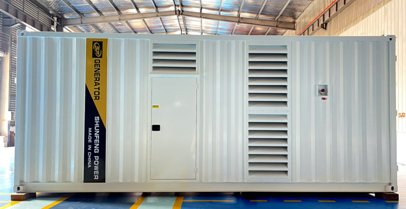 能源行业集装箱柴油发电机组