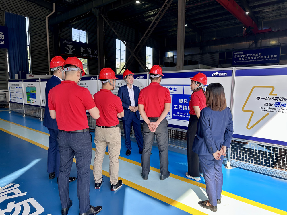 越南客户来厂考察